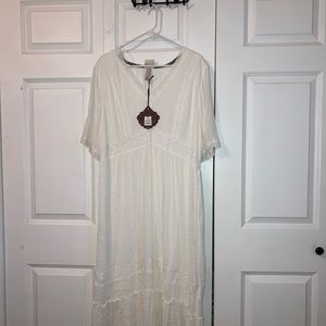 Knox Rose Swiss Dot Dress